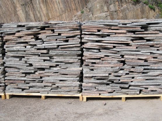 Mosaikplatten aus Porphyr